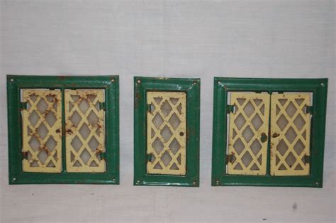 vintage metal dolls house windows|Dolls House Windows for sale .